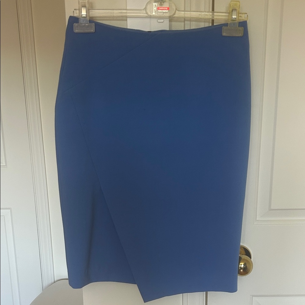 Elegant Blue Sky Women's Pencil Skirt